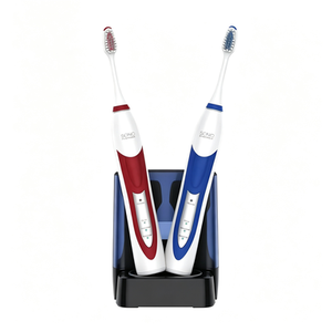 Brosse à dents électrique sonique sans fil haut de gamme, logo personnalisé OEM, luxe, poils doux, rechargeable, pour adultes - Product Image 3