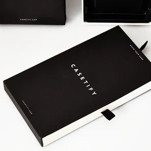 Luxo personalizado logotipo papel celular caso varejo caixa embalagem telefone caso pacote