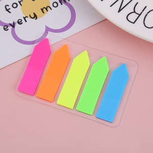 Blocs-notes autocollants en PET multicolores avec support pour la rentrée scolaire - Product Image 1