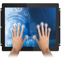 Écran tactile capacitif multi-touch de qualité industrielle de 7 à 65 pouces, panneau PCAP pour affichage numérique extérieur, kiosque