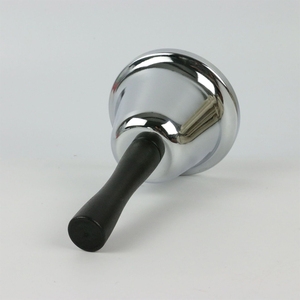 Campana de mano de Metal plateado para Navidad, Noble, para recepción, fiesta, tienda, decoración de Hotel, campanilla escolar, restaurante, servicio de llamada - Product Image 5