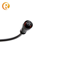 Fábrica M12 IP67 Conector macho impermeable Cable de alambre eléctrico de 4 pines Conectores M12 Producto
