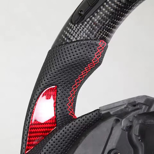 <span class=keywords><strong>Volante</strong></span> de Fibra de Carbono LED para Chevrolet Camaro 2016-2023 Corvette C7 <span class=keywords><strong>Chevy</strong></span> Ss 2014-2019 <span class=keywords><strong>Volante</strong></span> Personalizado con Base Plana - Product Image 5