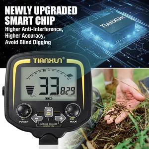 Détecteur de métaux professionnel TIANXUN TX-850M haute précision, longueur réglable, grand écran LCD, bobine étanche de 11 pouces - Product Image 3