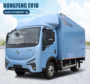 Camion léger électrique Dongfeng 4X2, capacité 5-10T, direction à gauche, nouvelle couleur bleue - Product Image 2