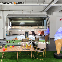 Camion alimentaire Hot Dog Ice Cream conforme aux normes américaines pour les restaurants et les boulangeries à vendre
