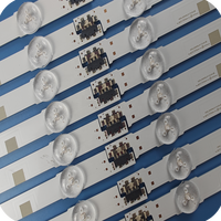 Bande LED rétroéclairée en aluminium IP66 pour réparation de téléviseur, modèles UA50JS7200K et V5DR-50SCA