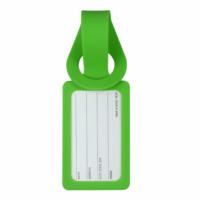 Ensemble d'étiquettes de bagages et de porte-passeports personnalisés en PVC avec nom et identification, imprimés sur mesure pour cadeau de voyage