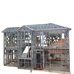 Cheap Price Light Steel Villa Prefab House Luxury Homes Easy Assembly And Disassembly Light Steel House Villa