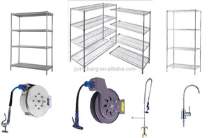 Hỗ trợ tùy biến có thể điều chỉnh 3 tầng hiển thị nhà bếp giá kệ thép không gỉ - Product Image 6