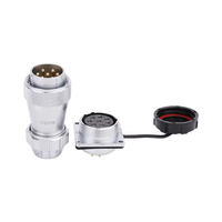 Accessoire de prise d'aviation étanche WEIPU IP67 2 3 4 7 8 8B 9 10 10B 12 16 17 20 24 26 35 connecteur WF28J/TE WF28K/Z