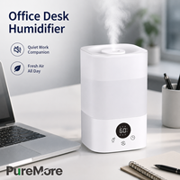 Humidificateur d'air moderne à remplissage par le haut, grande capacité, avec écran LED, pour chambre, chambre d'enfant et maison - Vente en gros