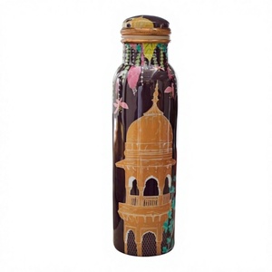 Novelty Gift Ideas 100% Copper <b>Bottle</b> Health Beneficial Good Quality Pure Copper Water <b>Bottle</b> Home Accessories <b>Travel</b> <b>Bottle</b> New - Product Image 1