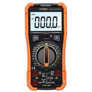 빅터 <span class=keywords><strong>VC890D</strong></span> VC890C+ 디지털 멀티미터 고정밀 범용 미터 커패시터 화상 방지 - Product Image 1