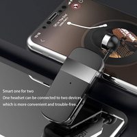 Auricolari Wireless K53 Business Lavalier con Confezione Personalizzata, Logo, Cavo Retrattile, Chiamate Hands-Free, Promemoria, Auricolari Bluetooth