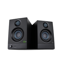N-Audio NOUVEAUX B3BT Enceintes de Monitoring Actives Professionnelles pour Studio Senior, Woofer Bleu avec Amplificateur Intégré 7.1 Canaux