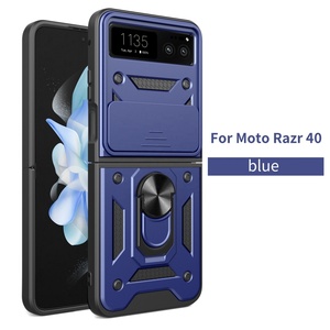 Protector de Cámara Deslizante para Motorola, Funda Magnética para Teléfono con Anillo, para Moto Razr 40 - Product Image 5