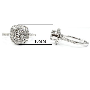 Bague de mariage classique en or blanc 18 carats avec diamants naturels taille baguette, qualité supérieure, vente en gros Chine, pour femme, idéale pour les fêtes - Product Image 2