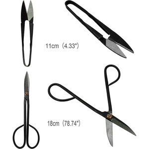12-קטע סט גינון וכלי <span class=keywords><strong>bonsai</strong></span> כלים פחמן פלדה גן צמח צמח עציצים סט כלים שתילה - Product Image 5
