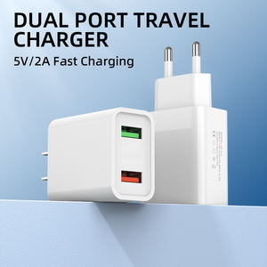 US EU Plug Wholesale USB 5V 2A <span class=keywords><strong>Chargeur</strong></span> mural rapide QC3.0 10W <span class=keywords><strong>Chargeur</strong></span> de téléphone universel Adaptateur secteur Accessoires - Product Image 4