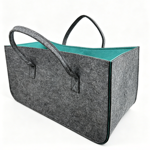 Grand panier de rangement pliable en feutre pour coffre de voiture, idéal pour les courses, avec poignées, bac de rangement utilitaire pour SUV et camion - Product Image 5