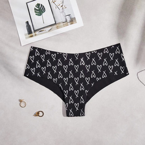 Bragas sin Costuras para Mujer, Ropa Interior Lisa de Seda Suave y Fina, <span class=keywords><strong>Culotte</strong></span> Ligero, 0457 - Product Image 4