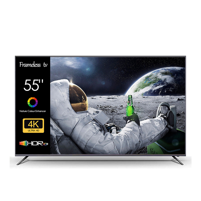 Ultra HD 4K LED Smart TV 55 Inch Frameless Flat Screen 65 75 85 Pouces Televisor