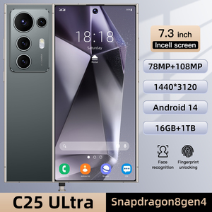 C25 Ultra Smartphone 5G con Schermo Grande da 7.3 Pollici, Display Completo 120Hz, 12 Core, 16GB+1TB, Batteria a Lunga Durata 8000mAh, OTG, Telefono da Gaming, Clone B2B - Product Image 5