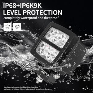 IP68 58W <b>LED</b> <b>Work</b> <b>Light</b> with Blue Pencil Beam Square <b>LED</b> Sprayer <b>Light</b> Auto Exterior Agricultural Machine Spraying - Product Image 4