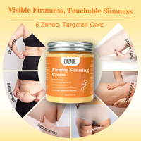 Crème Amincissante CAZADE Marque Privée Brûle-Graisse Ventre et Cellulite, Crème Minceur Corporelle Chauffante 250g