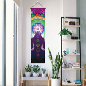 Sette Chakra Decorativo Appeso A Parete Arazzi Della Boemia Tarocchi Fase Nappa Arazzo Boho Art Arazzi Per La Camera Da Letto Ufficio Decor - Product Image 1