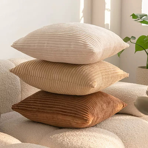 Coussin <span class=keywords><strong>d</strong></span>écoratif uni pour canapé, dossier ou tête de lit, avec housse - Product Image 1
