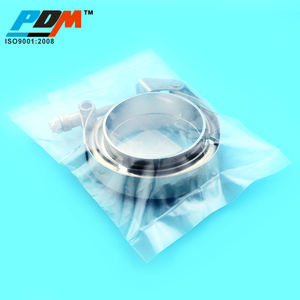 Morsetto di scarico a V e gruppo flangia in acciaio inossidabile 304 per ricambi auto - Product Image 4