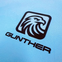 Étiquettes de vêtement à effet surélevé personnalisées Autocollant 3D en silicone en caoutchouc, fer à repasser sur transfert de chaleur, patchs de logo Étiquettes en silicone pour T-shirts