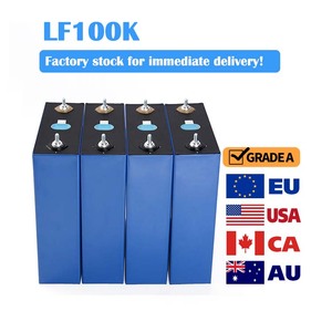 Batterie 3.2V 100Ah, cellules au lithium prismatiques LFP de qualité A, cellule LF280K, batterie Li-Ion, batterie au lithium - Product Image 5