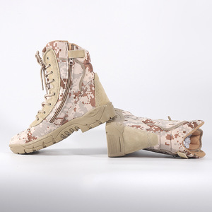 Sports de plein air <span class=keywords><strong>bottes</strong></span> de randonnée daim semelle extérieure en cuir <span class=keywords><strong>vert</strong></span>/<span class=keywords><strong>kaki</strong></span> Camouflage Jungle cross-country tactique toutes les <span class=keywords><strong>bottes</strong></span> - Product Image 3