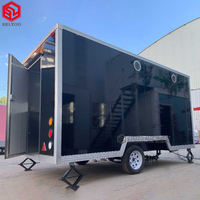 Prix d'usine cuisine mobile Pizza chariot alimentaire camion de restauration rapide beignet remorques alimentaires à vendre