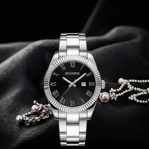 Reloj de Cuarzo de Lujo Unisex, Diseño Miyota, Elegante, Multicolor, de Acero Inoxidable y Cristal, Resistente al Agua 3BAR, Última Moda - Product Image 5