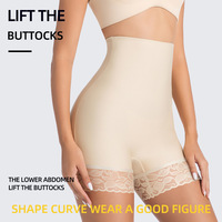 Pantalones Cortos Moldeadores de Cintura Alta para Mujer, Control de Abdomen, Sin Costuras, Debajo del Vestido, Faja Moldeadora, Ropa Interior