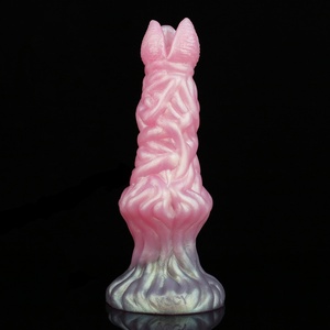Monster Animal <b>Dildo</b> Pink Fantasy <b>Dildo</b> with Strong Suction Cup Knot Adult Sex Toys for Women and Men Anal <b>Dildo</b> - Product Image 3