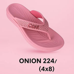 รองเท้าแตะแบบใหม่สำหรับผู้ชายและผู้หญิง วัสดุ EVA สำหรับฤดูร้อน กันลื่น สวมใส่สบาย พื้นหนานุ่ม ใช้ได้ทั้งในบ้านและนอกบ้าน เหมาะสำหรับชายหาด - Product Image 1