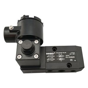 Válvula Solenoide Uniwo Hv-525d 1/4 Pulgadas AC 230 V, Válvula de Control Electro-Neumática - Product Image 2