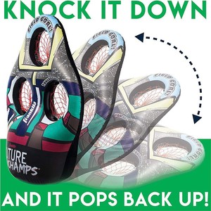 1.2m Funny Kids Pedestal PVC <b>Inflatable</b> Punching <b>Bag</b> with Water - Product Image 6