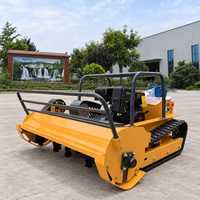 Tondeuse à gazon robotisée, moteur diesel/essence, CE EURO 5, sur chenilles, télécommandée, tondeuse rotative DH Titan 80