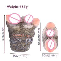 GEEBA  Liebespuppe Xxxn Lebensechtes Hautgefühl Männlicher Torso Sexspielzeug Realistische Tiervagina Einzigartiges Design Sexpuppe für Masturbatoren