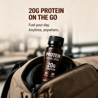 Boisson protéinée RTD Nutrtech pour adultes, 120 ml, post-entraînement, riche en protéines, soutien immunitaire, nutrition sportive