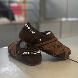 Mocassins pour hommes à bout rond, en PU, semelle en caoutchouc, doublure en peluche, chaussures décontractées toutes saisons - Product Image 3