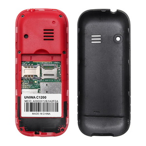 Téléphone portable d'occasion E1200C économique avec clavier QWERTY, double carte SIM, antichoc, 2G, écran 1,6 pouces, batterie 500 mAh, vente en gros - Product Image 4
