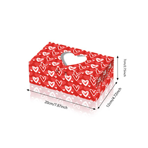Nueva llegada ventana Día de San Valentín amor caramelo pastelería paquete de regalo caja - Product Image 4