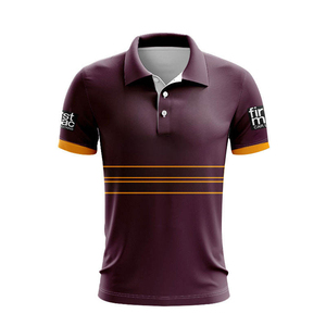 Camiseta de Rugby Estilo Polo de Manga Corta de Secado Rápido con Logotipo Bordado Personalizado JY, Camiseta Vintage de los <span class=keywords><strong>Penrith</strong></span> Panthers de la NRL para Hombre - Product Image 5